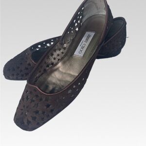 Jimmy Choo Brown Women's Shoes 38.5